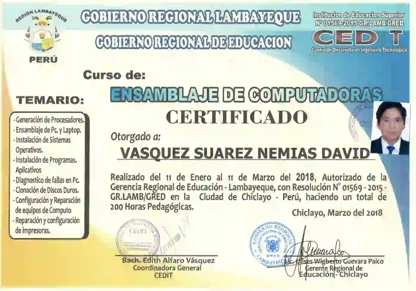 Ensamblaje de Computadoras